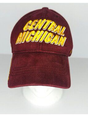 Central Michigan Chippewas Russell Cap Hat Adjustable Embroidered Vintage